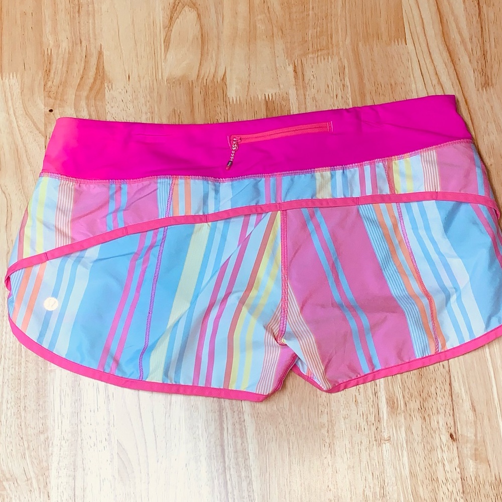 Pink Lululemon Speed Short